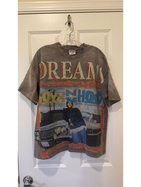 Vale Forever Dreams Nostalgia Bling Tee “Taupe” Size XL